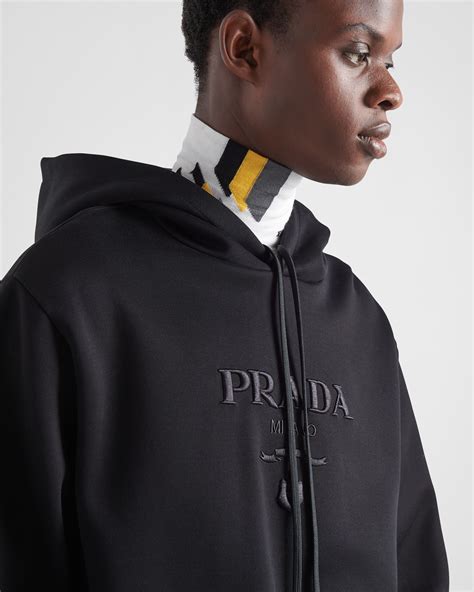 prada hoodie men's